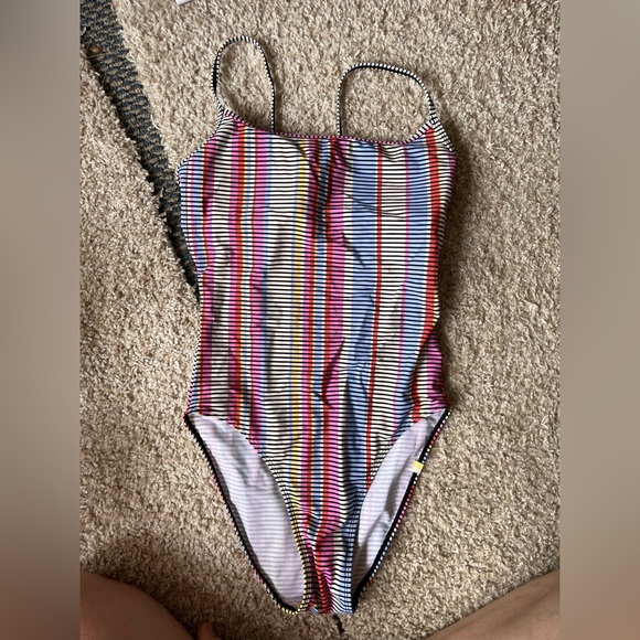summersalt Other - Summersalt multicolor pattern block one piece swim suit